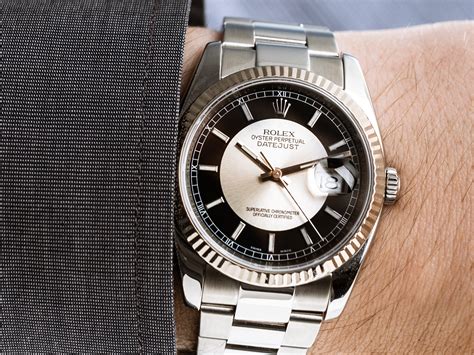 rolex datejust tuxedo|is the rolex datejust waterproof.